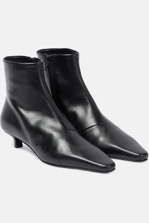 Totême Leather ankle boots