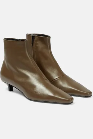 Totême Leather ankle boots