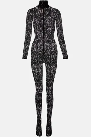 VALENTINO RebrodÃ© lace jumpsuit