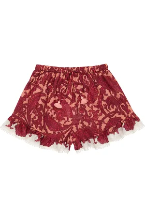 ZIMMERMANN Paisley cotton shorts