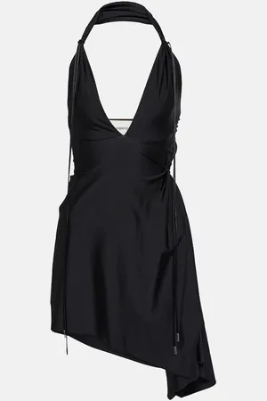 COPERNI Asymmetric jersey minidress