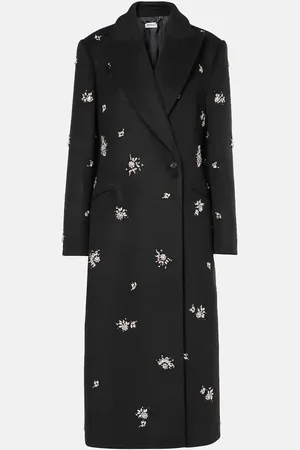 Simkhai Gianni embellished wool-blend coat