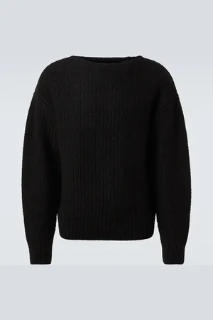 VISVIM Logo wool and mohair-blend sweater