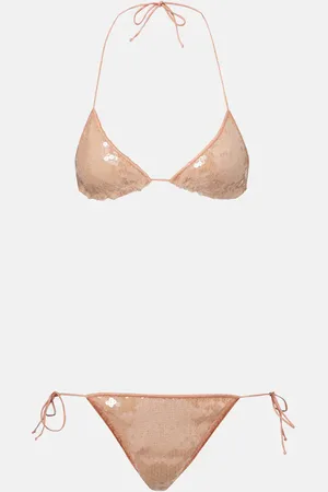 Oseree OsÃ©ree Sequined bikini