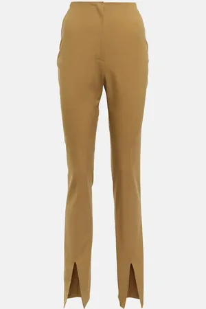 Nanushka Florine slim wool-blend pants