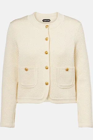 Tom Ford Chasseur waffle-knit cardigan