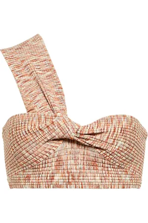 Simkhai Elyssa rib-knit crop top