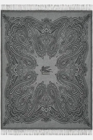 Etro Paisley wool and cashmere blanket