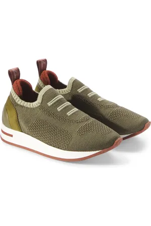 Loro Piana 360 LP knitted slip-on sneakers