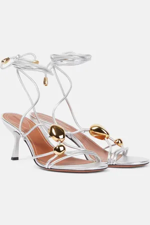 ZIMMERMANN Gleam 65 leather sandals