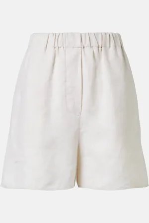 Loro Piana Angelo linen Bermuda shorts