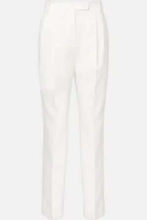 The Frankie Shop Bea high-rise straight pants
