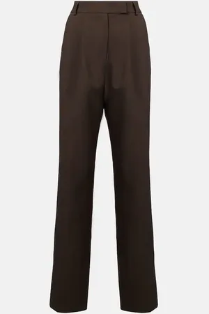 The Frankie Shop Bea high-rise straight pants