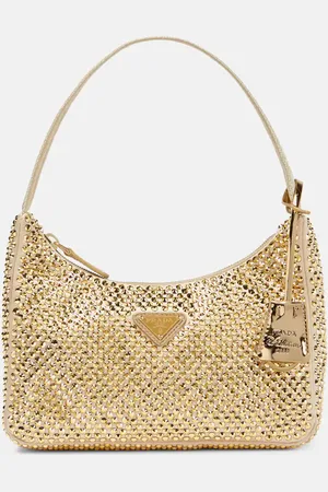 Prada Re-Edition Mini embellished shoulder bag