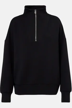 Varley Hawley jersey half-zip sweater