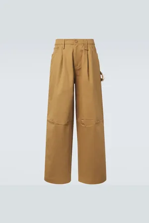 Simone Rocha Embellished wide-leg jeans