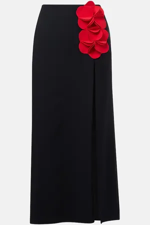 Karla Colletto Floral-appliquÃ© beach cover-up