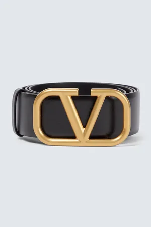 VALENTINO GARAVANI VLogo leather belt