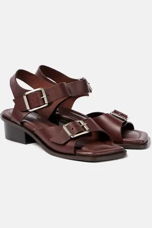 LEMAIRE Leather sandals