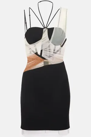 Nensi Dojaka Sacha corset minidress