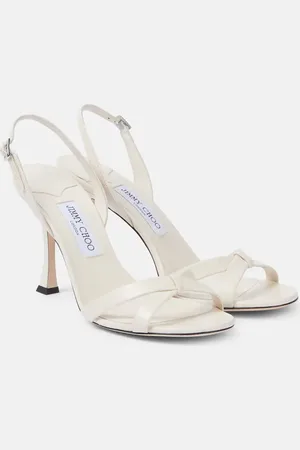 Jimmy Choo Elsy 90 leather sandals