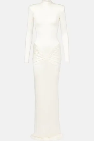 Ilkyaz Ozel Darja ruched gown