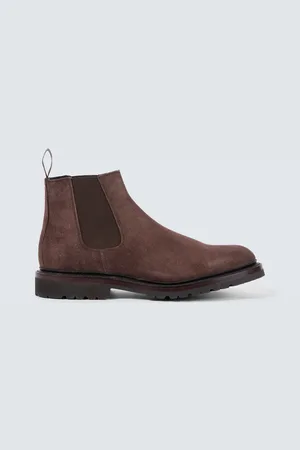 GEORGE CLEVERLEY Jason suede Chelsea boots