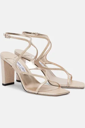 Jimmy Choo Azie 85 metallic leather sandals