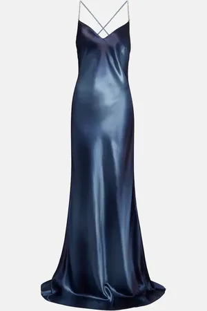 Ralph Lauren Autumn crystal-embellished gown