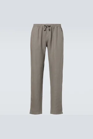 FEDELI Bonifacio linen tapered pants