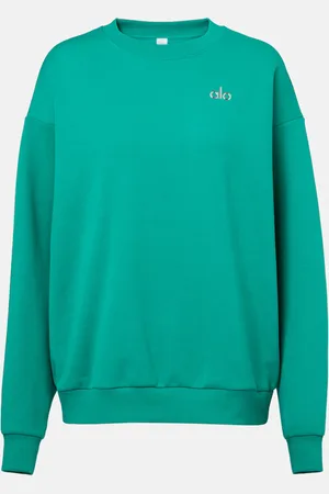 alo Accolade cotton-blend sweatshirt