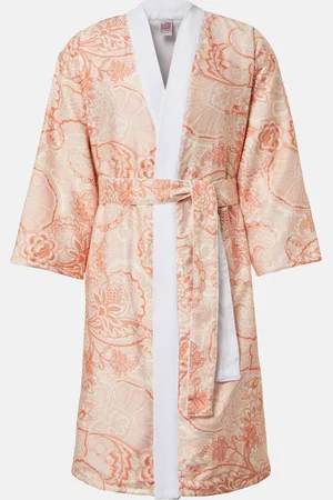 Etro Paisley cotton bathrobe