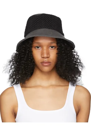 RAG&BONE Black Netting Nando Bucket Hat