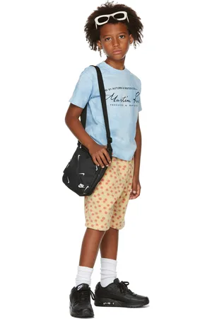 MARTINE ROSE SSENSE Exclusive Kids Blue Classic T-Shirt