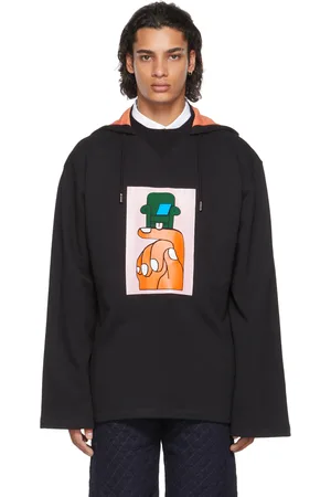 Opening Ceremony Black Chair Leg Print Hoodie