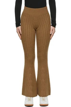 determ; Brown Flared Lounge Pants