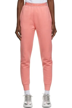 Stella McCartney Pink Tape Logo Lounge Pants