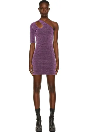Stella McCartney Purple Darla Lurex Dress