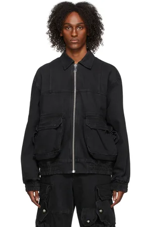 We11 Done Washed Cargo Short Jacket