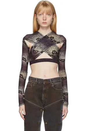 KNWLS Purple & Green Anti Cross-Over Top