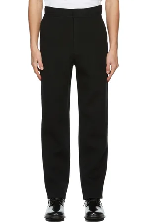 Ami Black Wool & Cashmere Trousers
