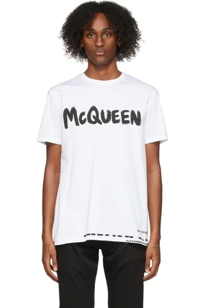 Alexander McQueen Men Short Sleeve - Logo T-Shirt