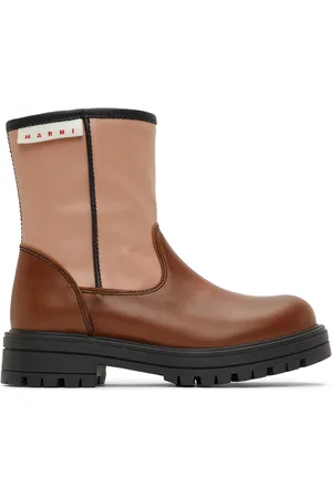 Marni Kids & Pink Colorblock Boots