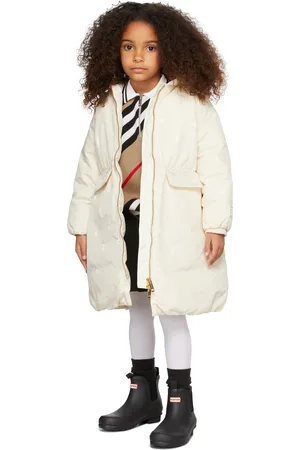 Burberry Coats - Kids Off- Down Star Monogram Coat