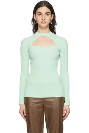 AERON Green Tulane Top