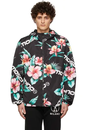 Moschino Black Floral Jacket