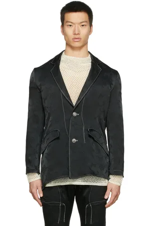 Sulvam Stitch Two-Button Blazer
