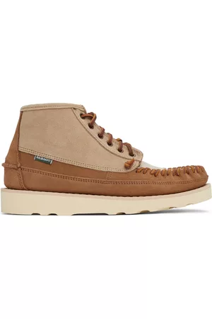 SEBAGO Men Boots - Brown & Taupe Cayuga Boots