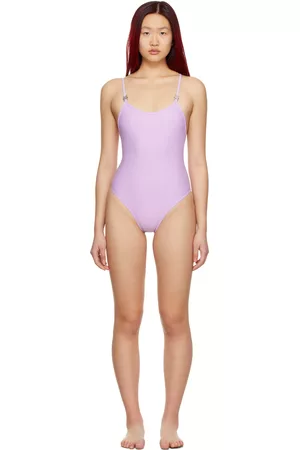 1017 ALYX 9SM Women Swimsuits - Purple Susyn One-Piece Swimsuit