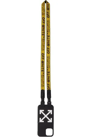 OFF-WHITE Black & Yellow Necklace iPhone 12/12 Pro Case